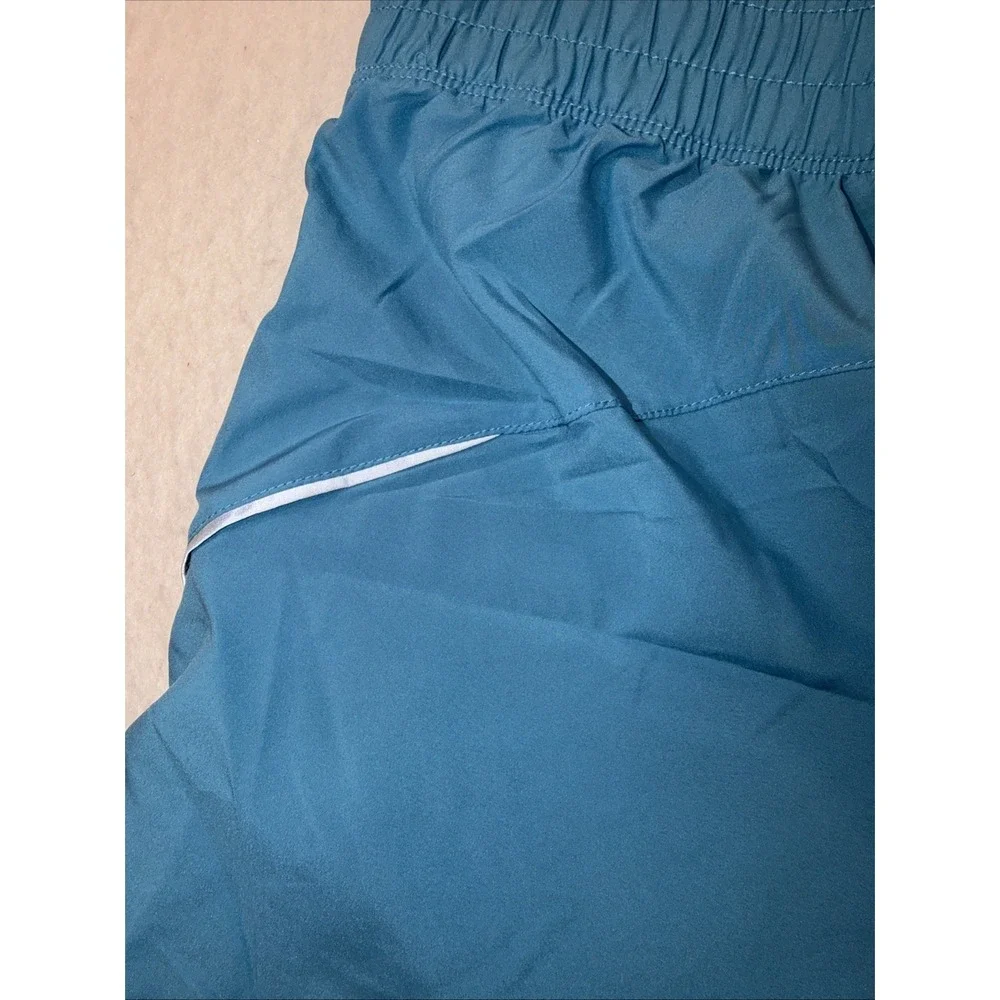 Fabletics‎ Women's Lined Running Shorts Blue Athletic Workout Gym Size L Approx